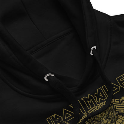 Iron Maiden Senjutsu Classic Mens Officially Licensed Hoodie Black