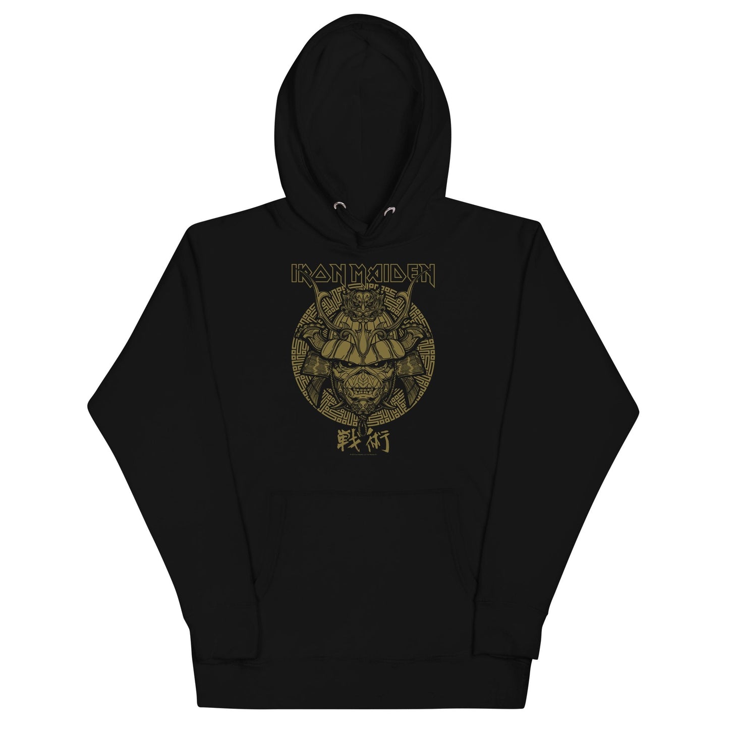 Iron Maiden Senjutsu Classic Mens Officially Licensed Hoodie Black