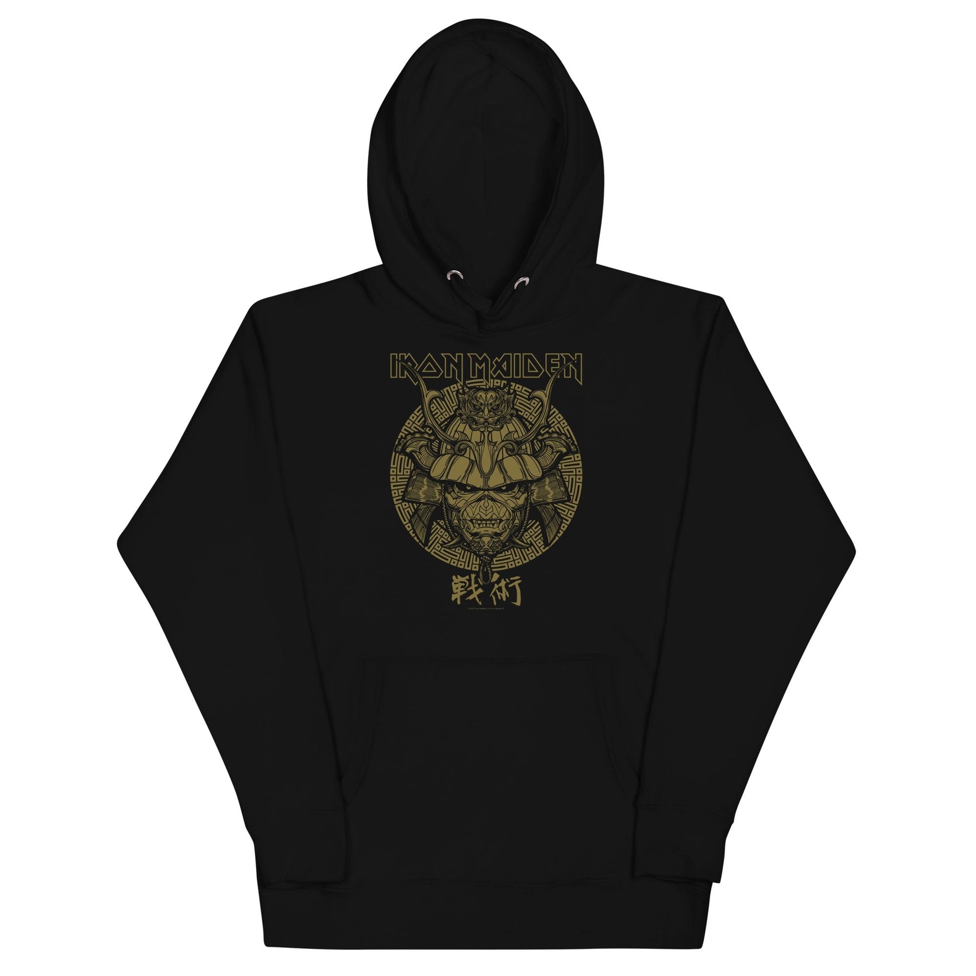 Iron Maiden Senjutsu Classic Mens Officially Licensed Hoodie Black