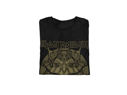 Iron Maiden Senjutsu Jumbo Print Officially Licensed Mens T Shirt Black
