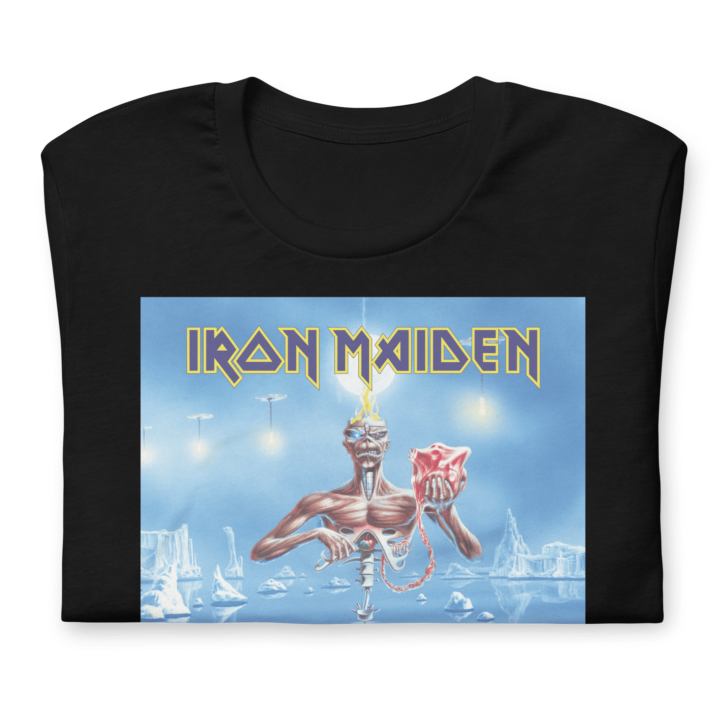 Iron Maiden Seventh Son of a Seventh Son Officially Licensed Mens T Shirt Black