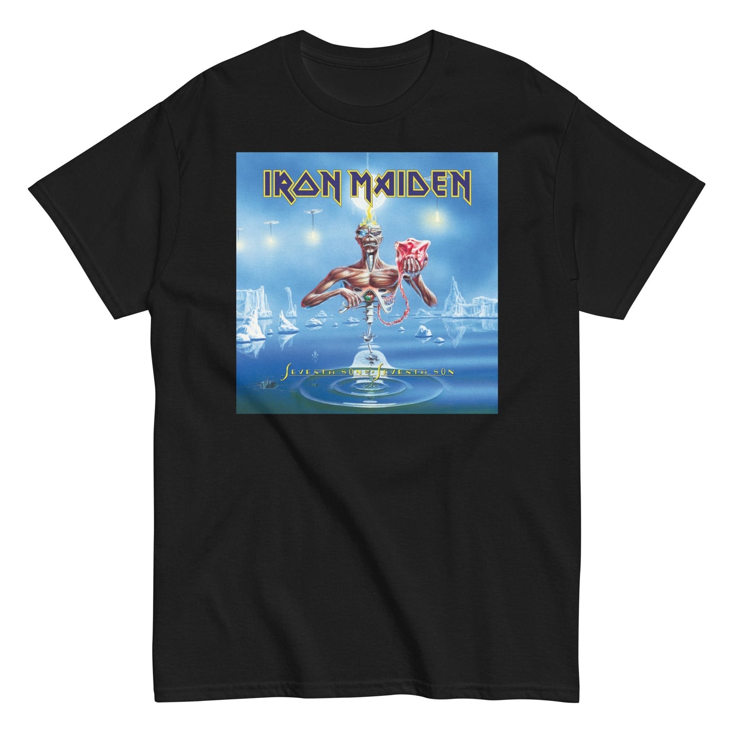 Iron Maiden Seventh Son of a Seventh Son Officially Licensed Mens T Shirt Black