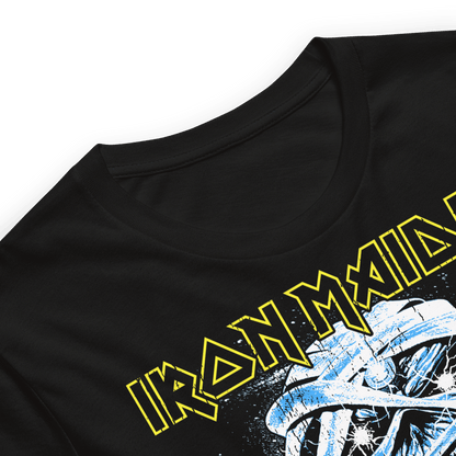 Iron Maiden Skull Chain Officially Licensed Mens T Shirt Black