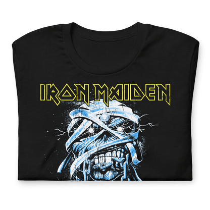 Iron Maiden Skull Chain Officially Licensed Mens T Shirt Black