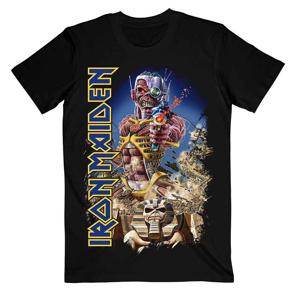Iron Maiden Somewhere Back in Time Mens T Shirt Officially Licensed