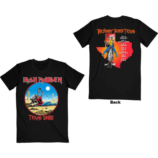 Iron Maiden The Beast Tames Texas [T-Shirt] Officially Licensed