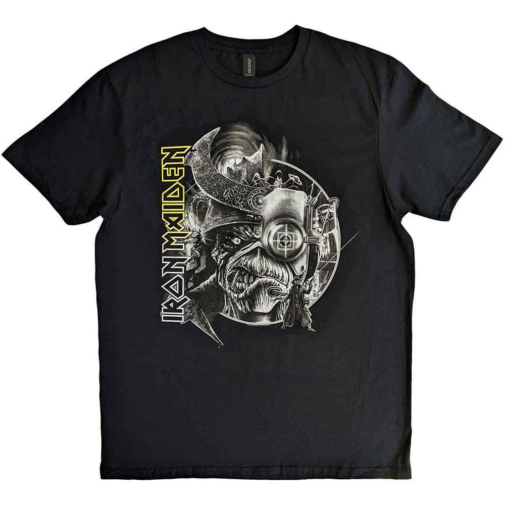 Iron Maiden The Future Past Tour '23 Greyscale [T-Shirt] Officially Licensed