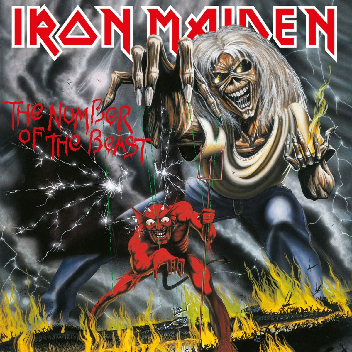 The Number of the Beast (180 Gram Vinyl, Remastered) [Vinyl] Vinyl Record