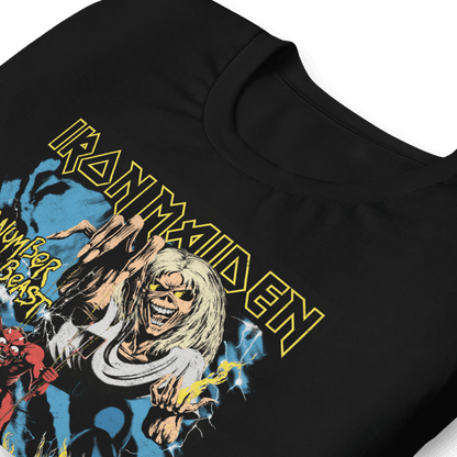 Iron Maiden The Number of the Beast Officially Licensed Mens T Shirt Black