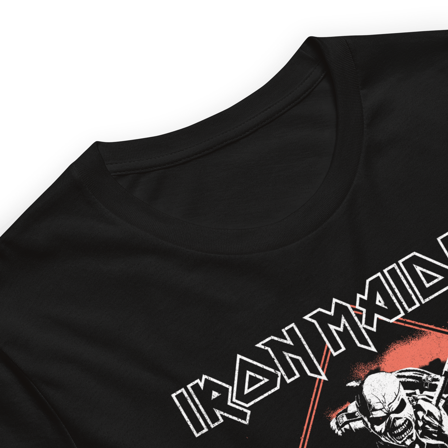 Iron Maiden Trooper Diamond Jumbo Print Officially Licensed Mens T Shirt