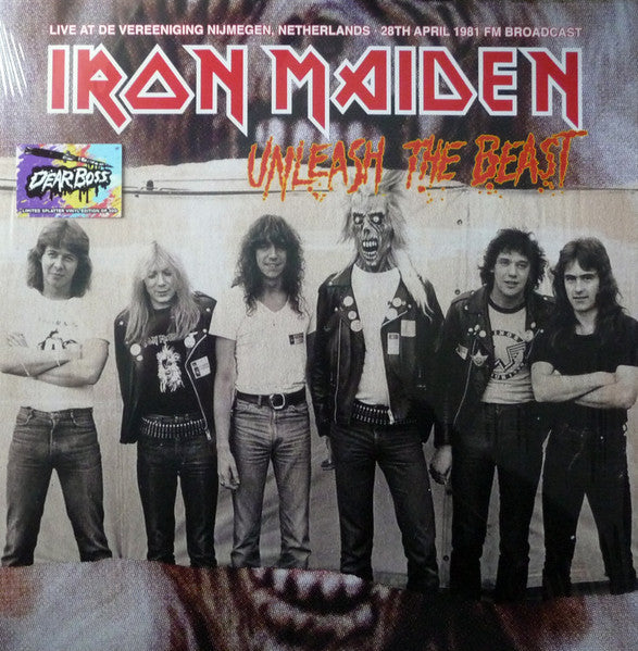 Iron Maiden - Unleash The Beast: Live At De Vereeniging Nijmegen, Netherlands 1981 (Limited Edition, Green & Yellow Splatter Colored Vinyl) [Import] [Vinyl] Vinyl Record
