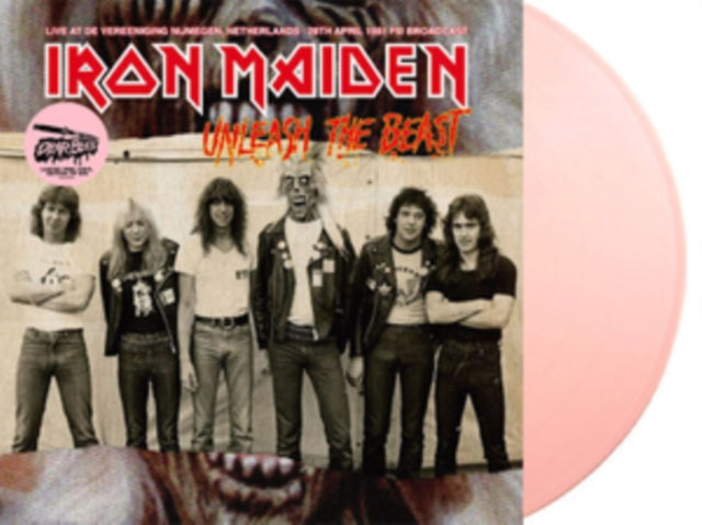 Iron Maiden - Unleash The Beast: Live At De Vereeniging Nijmegen, Netherlands 28th April 1981 FM Broadcast (Limited Edition, Pink Vinyl) [Import]  Vinyl Record