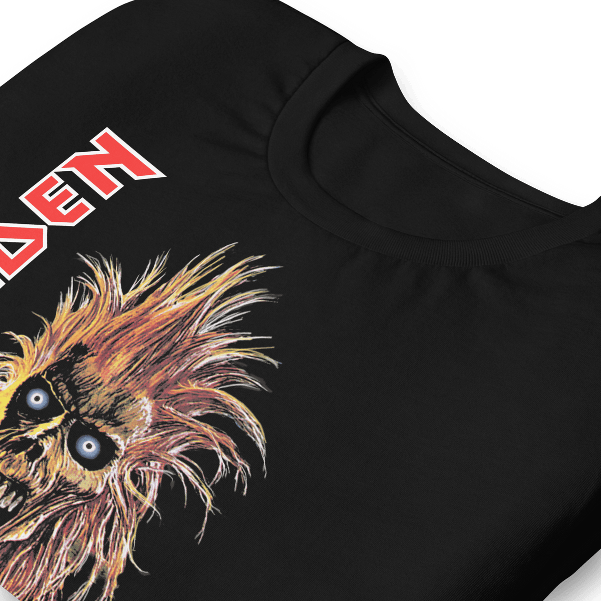 Iron Maiden Vertical Eddie Officially Licensed Mens T Shirt Black