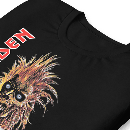 Iron Maiden Vertical Eddie Officially Licensed Mens T Shirt Black
