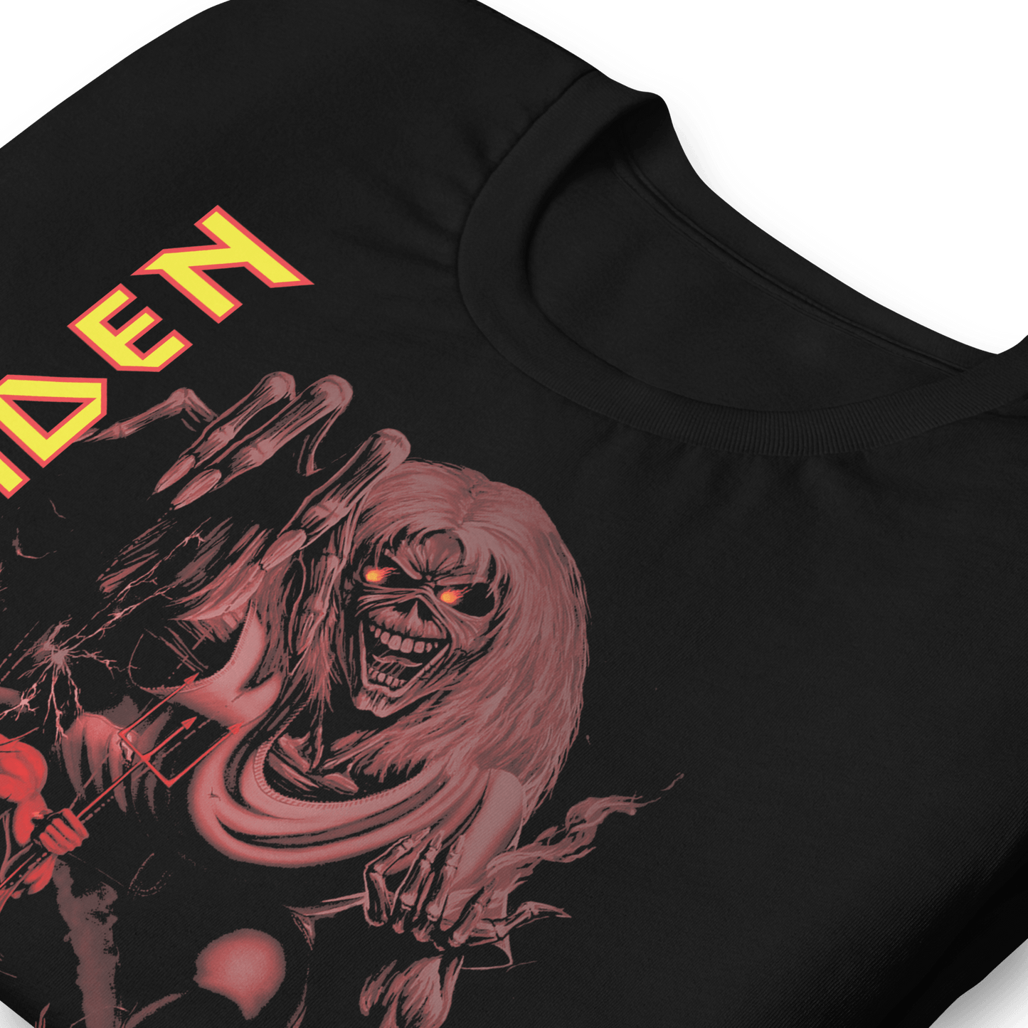Iron Maiden Vertical Hell Officially Licensed Mens T Shirt Black