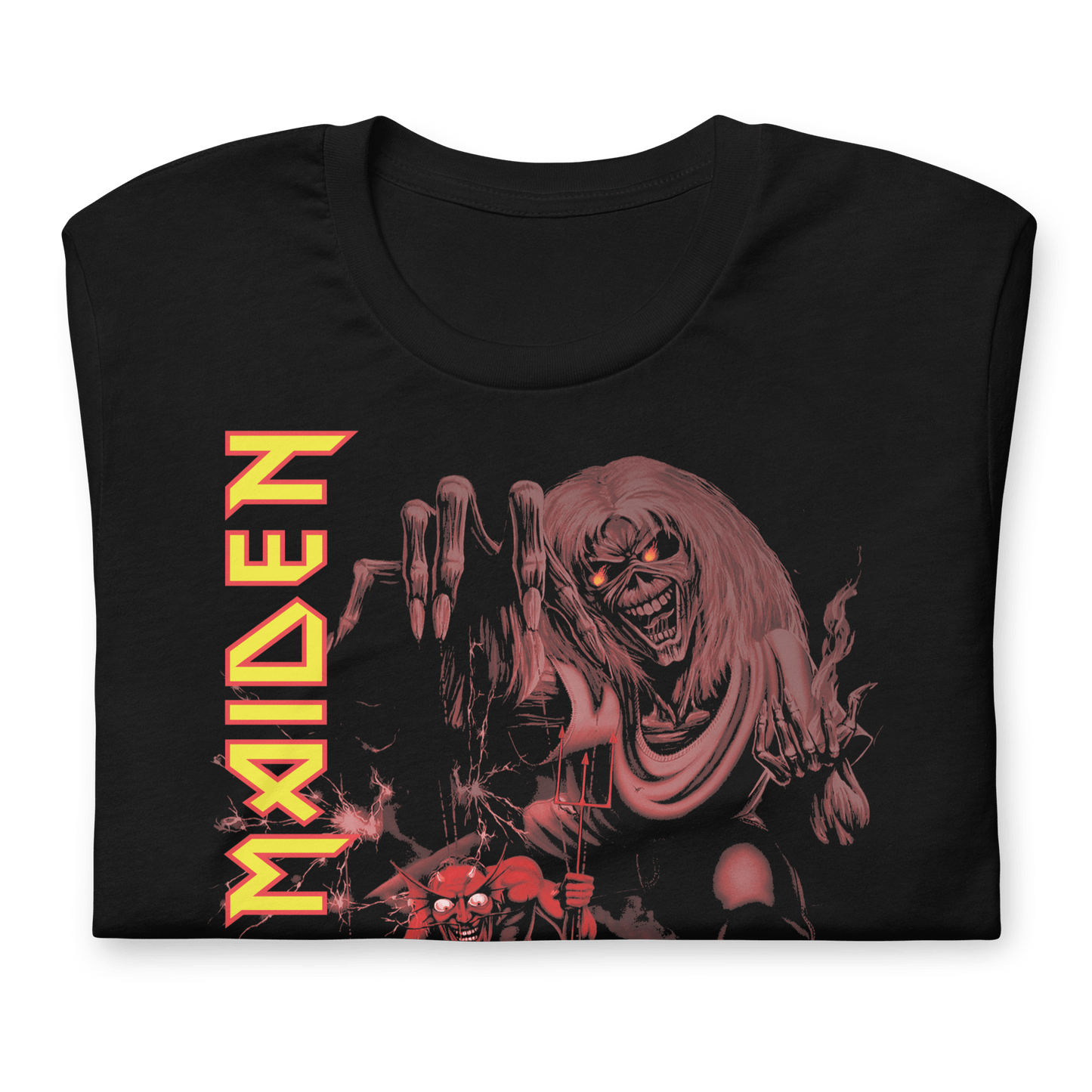 Iron Maiden Vertical Hell Officially Licensed Mens T Shirt Black