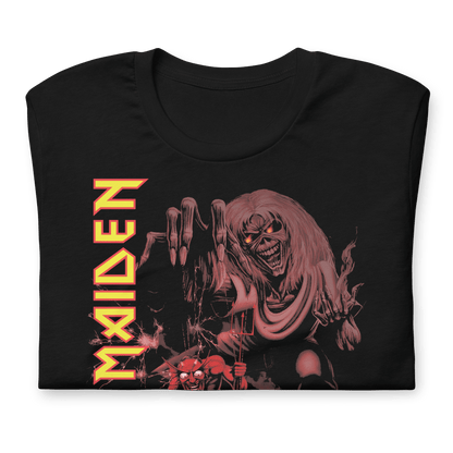 Iron Maiden Vertical Hell Officially Licensed Mens T Shirt Black