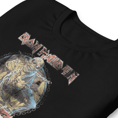Iron Maiden World Peace Tour Officially Licensed Mens T Shirt Black