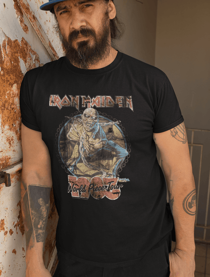 Iron Maiden World Peace Tour Officially Licensed Mens T Shirt Black