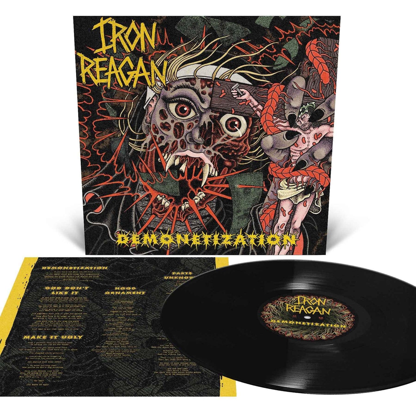 PRE-ORDER Iron Reagan - Demonetization [Vinyl] Vinyl Record