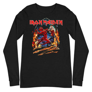 Iron Maiden - Devil Battle Long Sleeve T-Shirt