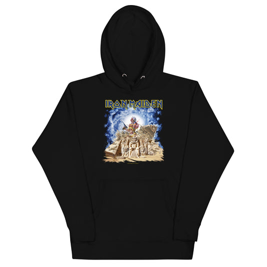 Iron Maiden Pharoh Eddie Mens Hoodie Black