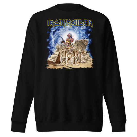 Iron Maiden Pharoh Eddie Mens Sweatshirt Black