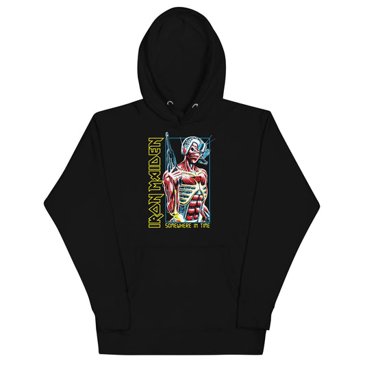 Iron Maiden Singularity Mens Hoodie Black