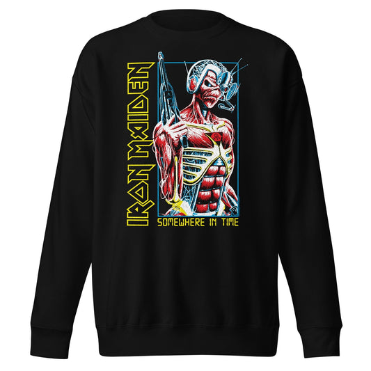 Iron Maiden Singularity Mens Sweatshirt Black