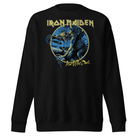 Iron Maiden Fear of the Dark Mens Sweatshirt Black