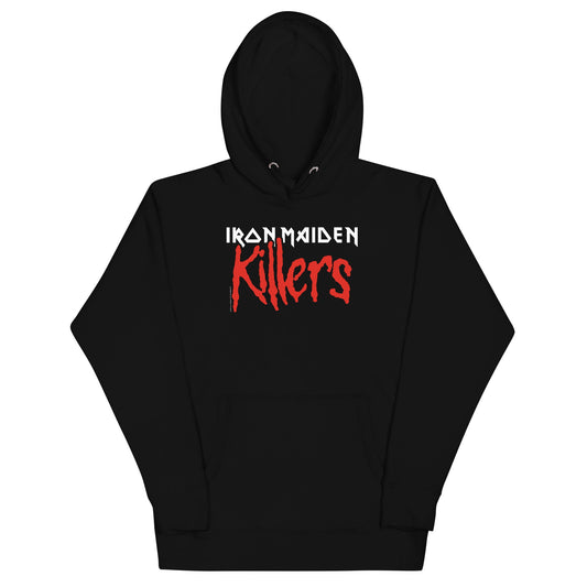 Iron Maiden Killers Drip Mens Hoodie Black