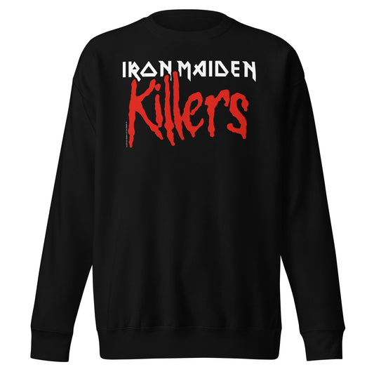 Iron Maiden Killers Drip Mens Sweatshirt Black