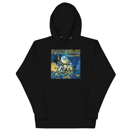 Iron Maiden Life After Death Mens Hoodie Black