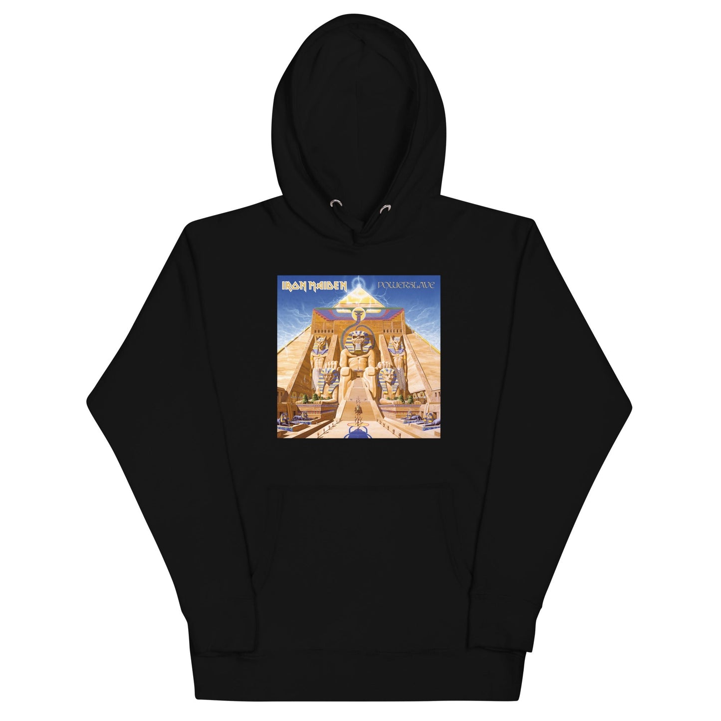 Iron Maiden Powerslave Mens Hoodie Black