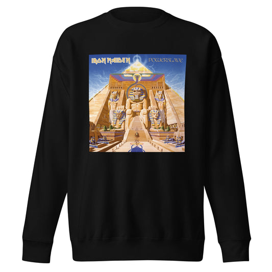 Iron Maiden Powerslave Mens Sweatshirt Black