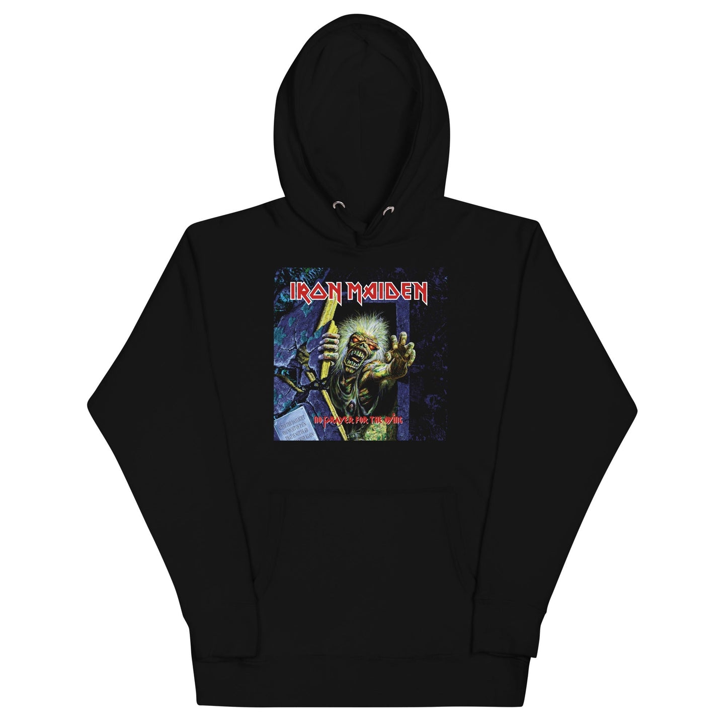 Iron Maiden No Prayer for the Dying Mens Hoodie Black