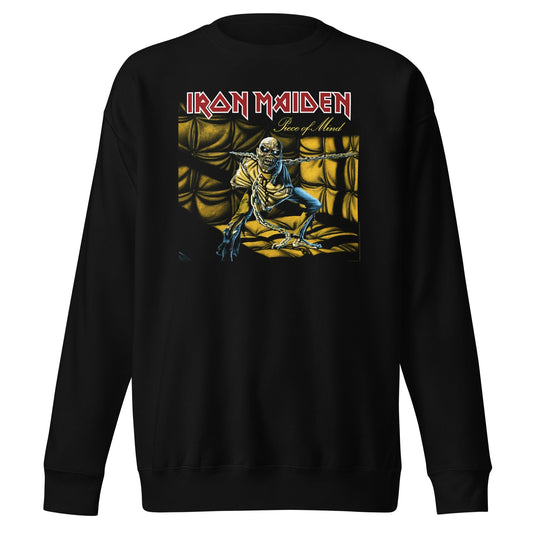 Iron Maiden Padded Eddie Mens Sweatshirt Black