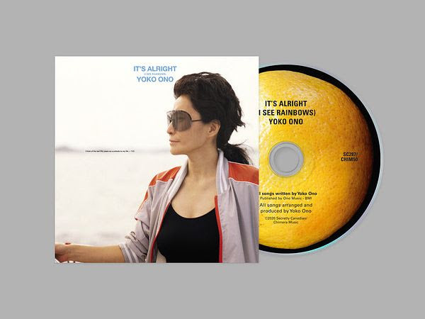PRE-ORDER Yoko Ono - It's Alright (I See Rainbows) [CD] Music CD