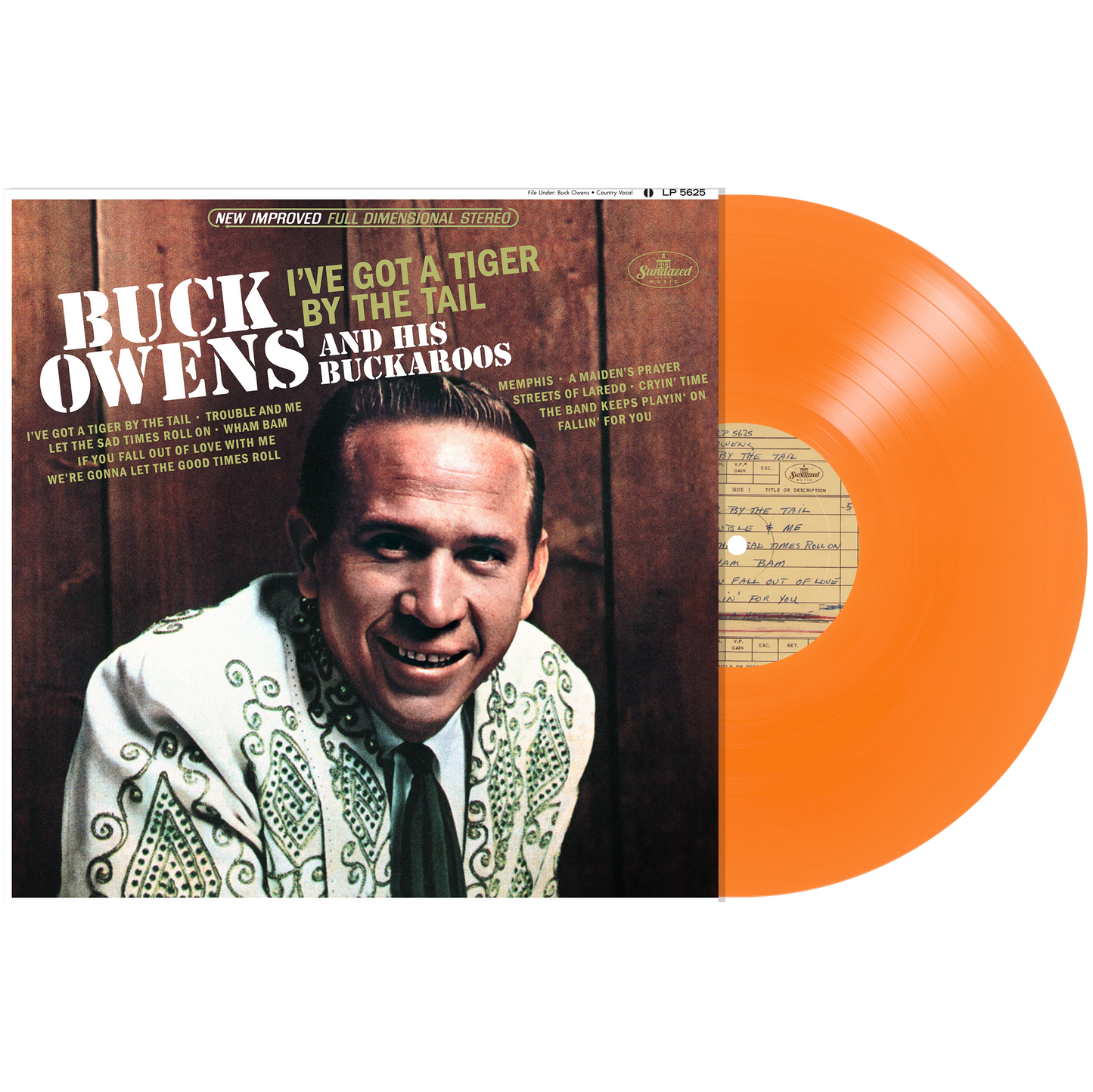 I've Got A Tiger By The Tail (Orange RSD 11/29/24) Vinyl Record