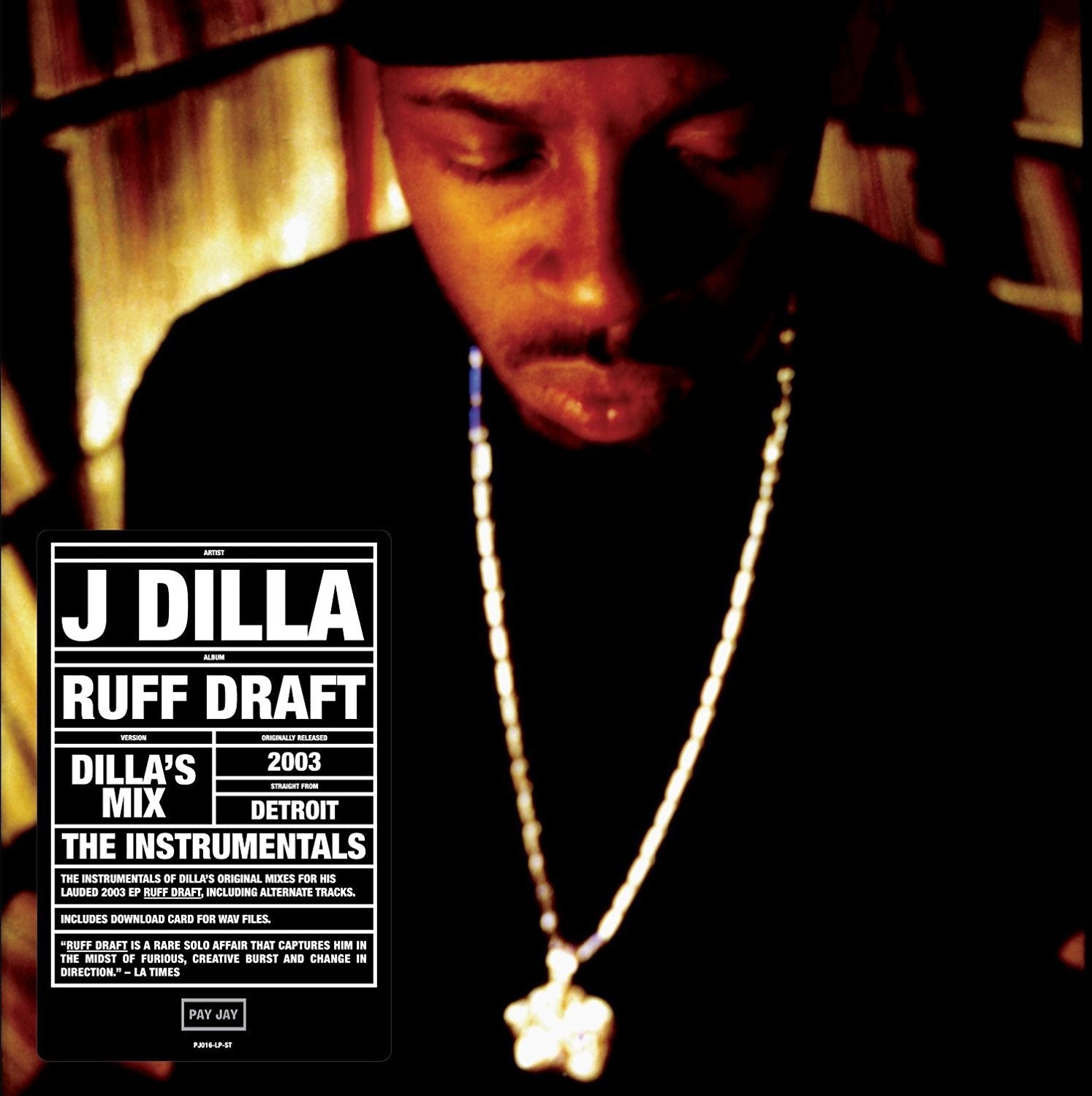 Dilla's Mix The Instrumentals Vinyl Record