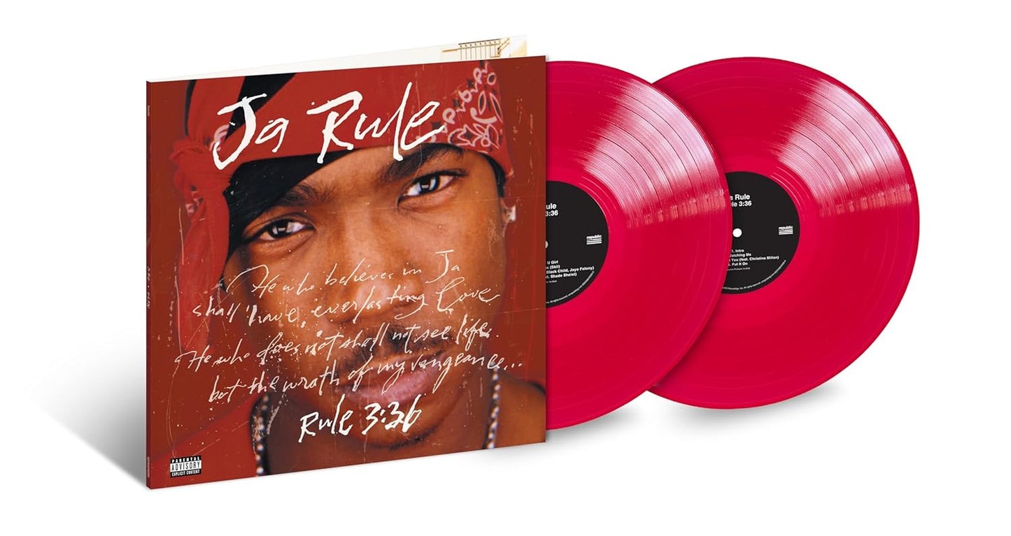 Ja Rule - Rule 3:36 (Limited Edition, Ruby Red Colored Vinyl) (2 Lp's) Vinyl Record