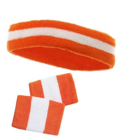 Jackie Moon Headband & Wristbands Orange