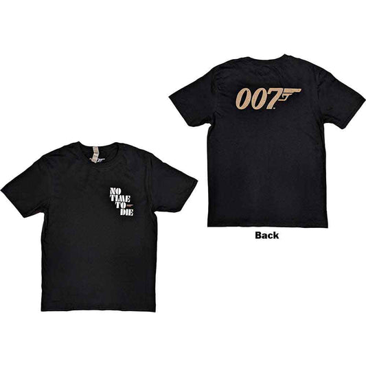 James Bond 007 No Time To Die & Logo [T-Shirt]