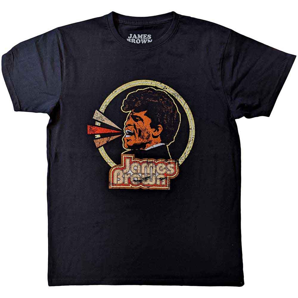James Brown Circle & Logo [T-Shirt]