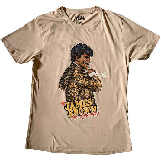 James Brown Mr Dynamite T Shirt Neutral Officially Licensed