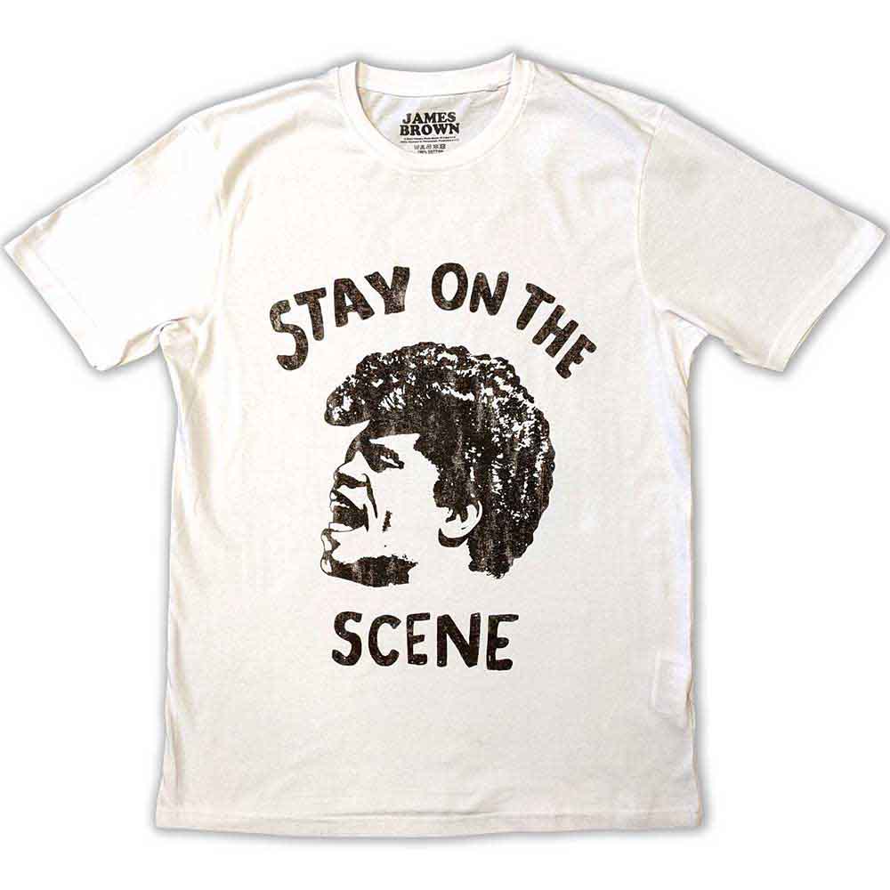 James Brown Stay On The Scene [T-Shirt] Officially Licensed