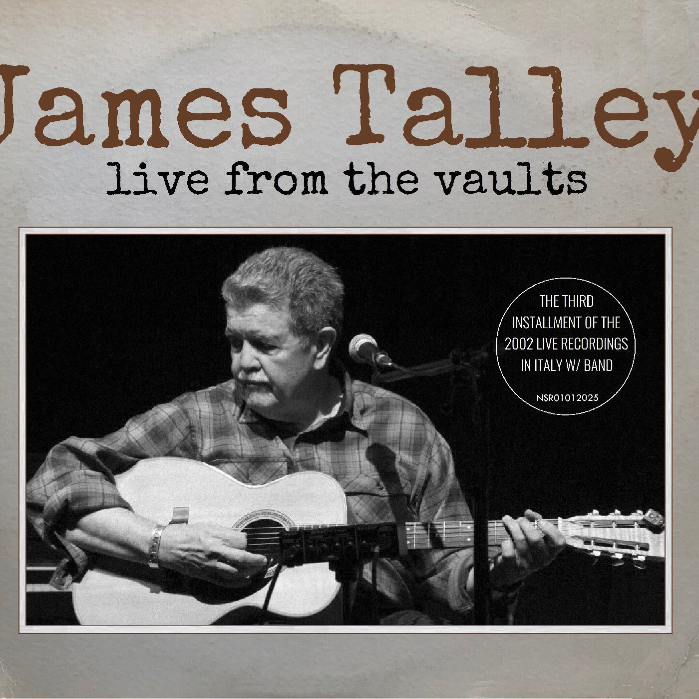 James Talley - Live From The Vaults [CD] Music CD