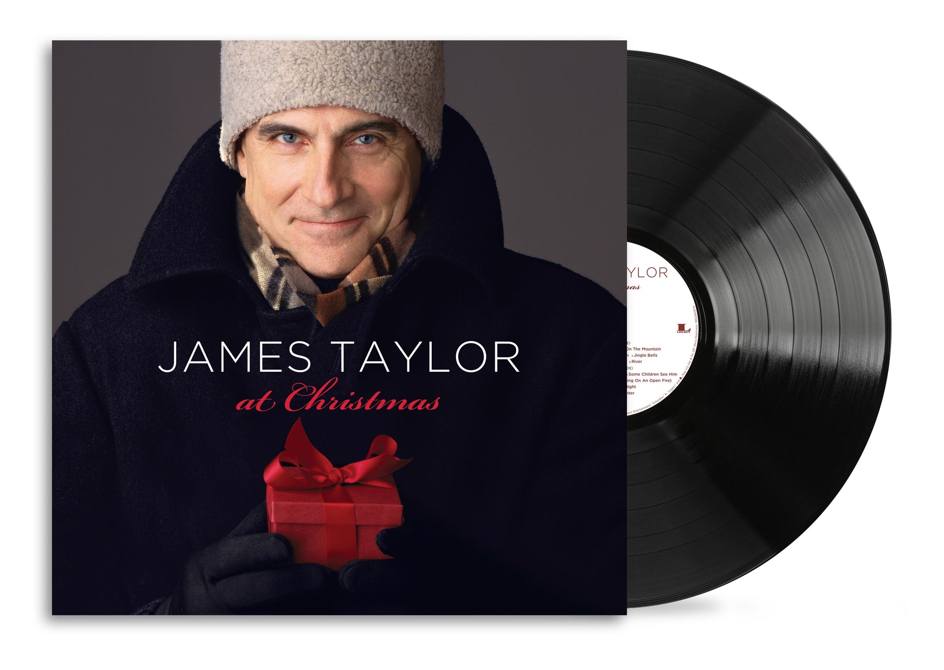 James Taylor At Christmas Vinyl Record