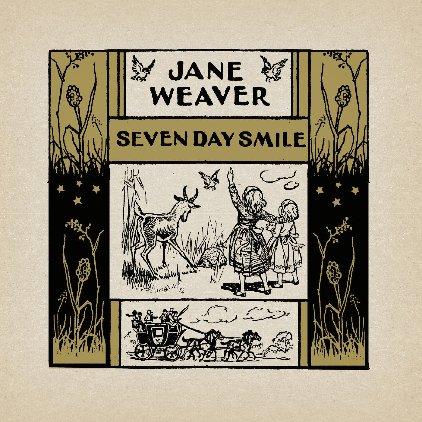 PRE-ORDER Jane Weaver - Seven Day Smile [Gold Vinyl] [Vinyl] Vinyl Record