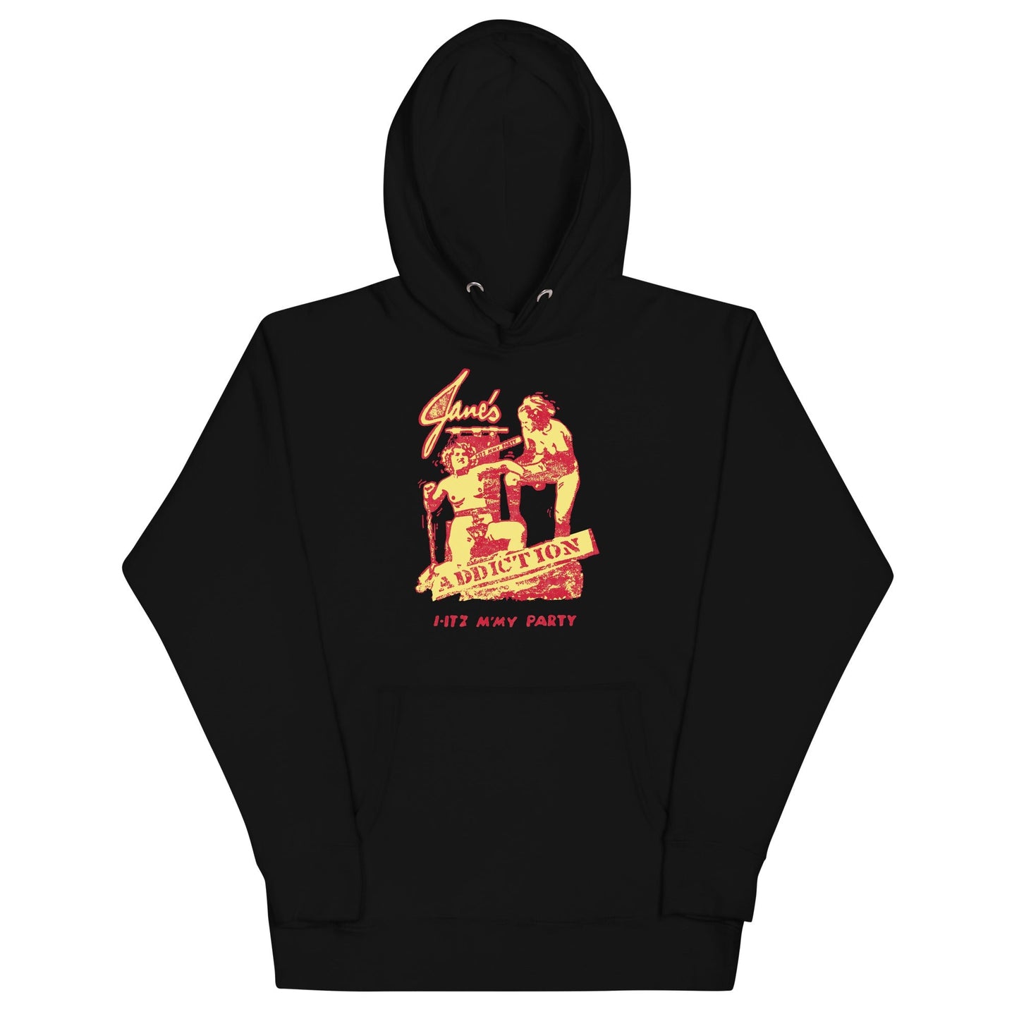 Jane's Addiction I-Itz M'My Party Mens Hoodie Black